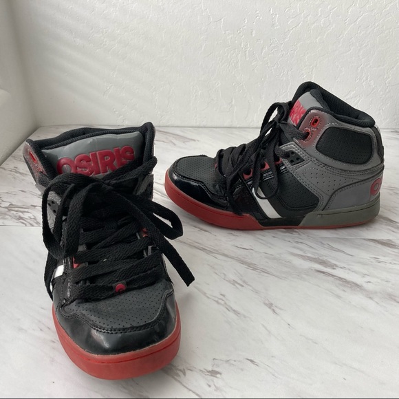 osiris leather sneakers